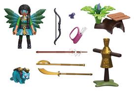 meskenas - Playmobil Ayuma Knight Fairy With Raccoon - 2 nuotrauka