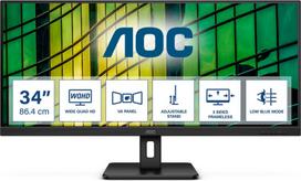 aoc 3440x1440 - AOC U34E2M - 1 nuotrauka
