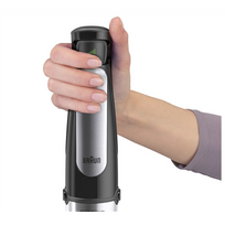 trintuvas 1000w - Braun MQ7000X MultiQuick, 1000 W, juodas/nerūdijantis plienas - 3 nuotrauka