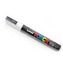 posca - Markeris Uni Posca PC5M, baltas, 2,5mm - 2 nuotrauka