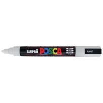 posca - Markeris Uni Posca PC5M, baltas, 2,5mm - 3 nuotrauka