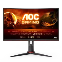 monitor 27 1080 - AOC C27G2ZU - 5 nuotrauka