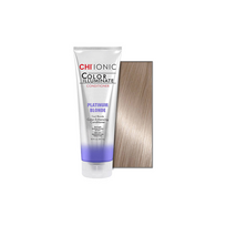 chi color illuminate - CHI Ionic Color Illuminate PLATINUM BLOND coloring conditioner (ash blonde), 251 ml - 2 nuotrauka