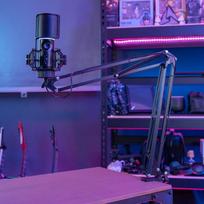 podcast mikrofonas - Streamplify Mic RGB, juoda - 10 nuotrauka