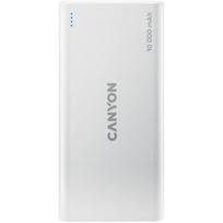 Canyon PB-108, 10000 mAh, balta