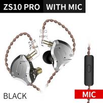 kz ausines - KZ Acoustics ZS10 Pro with microphone (Black) - 2 nuotrauka
