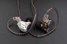 kz ausines - KZ Acoustics ZS10 Pro with microphone (Black) - 4 nuotrauka