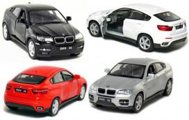 bmw x6 modeliukai - KINSMART BMW X6, 12 cm - 2 nuotrauka
