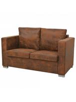 Sofa VLX 2-Seater 244702, ruda, 73 x 137 x 82 cm