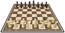 sachmatai ambassador - Table Of Chess Wood Classic Board 42-ST001 - 1 nuotrauka