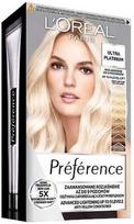 plauku dazai loreal - Loreal Préférence les Blondissimes ilgalaikiai plaukų dažai Extreme Platinum - 2 nuotrauka