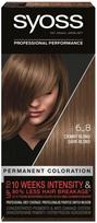 syoss plauku dazai blond - Syoss Hair Color Permanent Coloration plaukų dažai - 6-8 Dark Blond - 1 nuotrauka