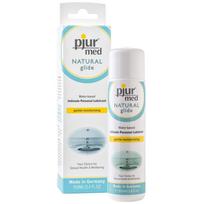 lubrikantas 100ml - Natūralus lubrikantas pjur med Natural Glide, 100 ml - 1 nuotrauka