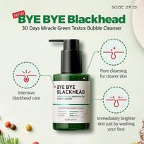 some by mi bye bye blackhead - SOME BY MI Bye Bye Blackhead Miracle Green Tea Tox Bubble 120ml - 4 nuotrauka
