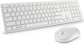 dell 580 klaviatura - Dell KM5221W Pro EN, balta, belaidė - 1 nuotrauka