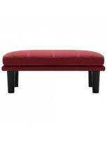 raudona sofa - Sofa VLX 2-Seater Fabric 284756, raudona, 133 x 73 x 71 cm - 7 nuotrauka