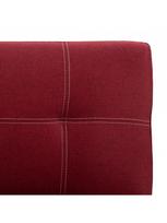 raudona sofa - Sofa VLX 2-Seater Fabric 284756, raudona, 133 x 73 x 71 cm - 9 nuotrauka