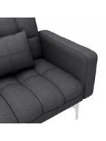 kanapa sofa - Sofa-lova VLX Fabric 247214, tamsiai pilka, 175.5 x 84 x 79.5 cm - 7 nuotrauka