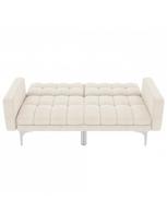pigu lt sofos lovos - Sofa-lova VLX Universal 247216, kreminė, 175.5 x 84 x 79.5 cm - 5 nuotrauka