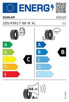 lengvo auto - Dunlop Sport Maxx RT ROF 205/45 R17 88W XL runflat, su ratlankio apsauga (MFS), * BLT - 2 nuotrauka