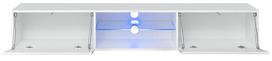 tv spintele 30 - TV staliukas ASM Switch 3, baltas - 2 nuotrauka