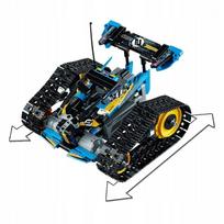 lego valdomi - LEGO Technic Valdomas kaskadininkų automobilis 42095 - 8 nuotrauka