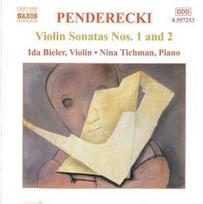 CD Penderecki & Ida Bieler & Nina Tichman - Violin Sonatas Nos. 1 And 2