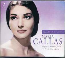 CD Maria Callas - Popular Music From TV, Film And Opera