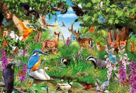 Clementoni Fantastic Forest 10677229, 2000 vnt.