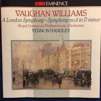 CD Vaughan Williams & Royal Liverpool Philharmonic Orchestra & Vernon Handley - A London Symphony • Symphony No.8 In D Minor