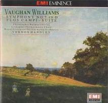 CD Vaughan Williams & Christopher Balmer & Royal Liverpool Philharmonic Orchestra & Liverpool Philharmonic Choir & Vernon Handley - Symphony No.5 In D / Flos Campi - Suite