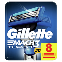 Gillette Mach3 Turbo, 8 vnt.