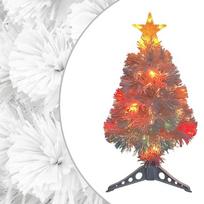 dirbtine eglute su led - Dirbtinė Kalėdų eglutė su LED, 64 cm, balta - 1 nuotrauka