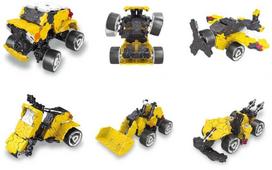 konstruktorius laq - LAQ "Hamacron Constructor Monster Truck" - 3 nuotrauka