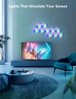 led govee - Govee H6066 Glide Hexa Pro Panele LED RGBIC - 6 nuotrauka