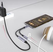 adapteris usb c 3 5mm - UNITEK M205A - 6 nuotrauka
