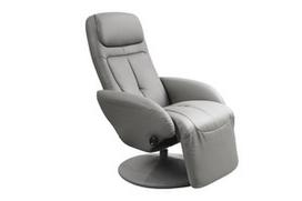 fotelis recliner - Halmar Optima, pilkas, 80 cm x 77 cm x 84 cm - 1 nuotrauka