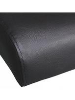 sofos lovos oda - Sofa-lova VLX Artificial Leather 241722, juoda, 168 x 77 x 66 cm - 6 nuotrauka