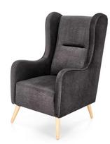 Fotelis Halmar Chester, antracito, 85 cm x 67 cm x 114 cm