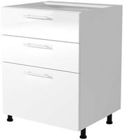 Apatinė virtuvinė spintelė Halmar Vento DS3-60/82, balta, 520 mm x 600 mm x 820 mm