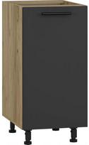 apatine virtuvine spintele - Apatinė virtuvinė spintelė Halmar Vento D-40/82, ąžuolo/antracito, 520 mm x 400 mm x 820 mm - 1 nuotrauka
