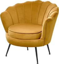 amorinito - Fotelis Halmar Amorinito, geltonas, 83 cm x 77 cm x 77 cm - 1 nuotrauka