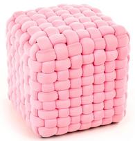 Pufas Halmar Rubik, rožinis, 35 cm x 35 cm x 35 cm