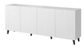 Komoda Halmar Pafos, balta, 200 x 40 x 82 cm