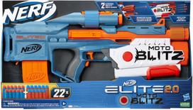 ginklai pistoletsi - NERF Elite 2.0 Šautuvas Motoblitz CS 10 - 6 nuotrauka