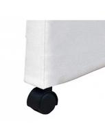 baltos kedes valgomojo - Valgomojo kėdė VLX Dining Chairs 60347, balta, 2 vnt. - 7 nuotrauka