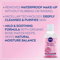 nivea tonikas - Nivea MicellAIR Rose Water 400ml Micelinis vanduo - 5 nuotrauka