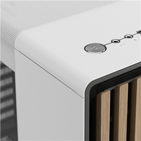 fractal design north - Fractal Design North Chalk White TG Clear Tint - 2 nuotrauka