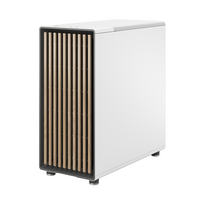 fractal design north - Fractal Design North Chalk White TG Clear Tint - 10 nuotrauka