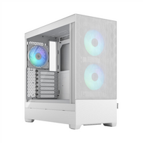 fractal mini pop air - Fractal Design Pop Air RGB White TG Clear Tint - 1 nuotrauka